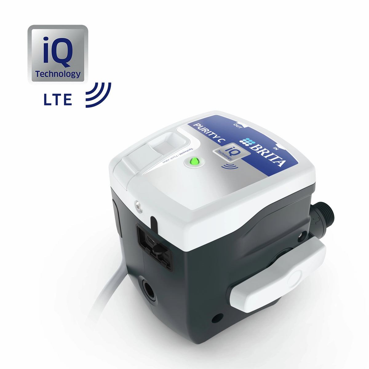 Cabezal filtrante BRITA PURITY C con Tecnología iQ y conectividad LTE.